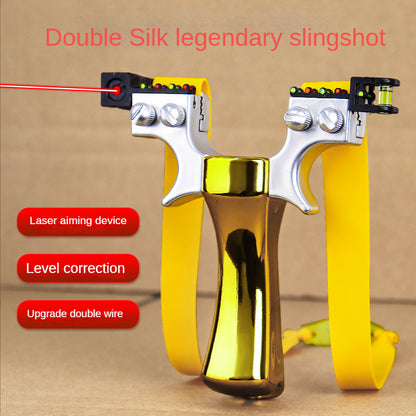 Laser Guided Hunting Slingshot with Targets by HitMyNeed