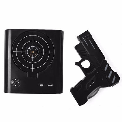 Laser Gun Alarm Clock with Target Shooting Game by HitMyNeed