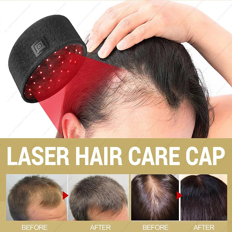 Laser Hair Growth Cap with Heat & Scalp Massage by HitMyNeed