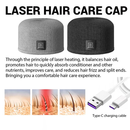 Laser Hair Growth Cap with Heat & Scalp Massage by HitMyNeed