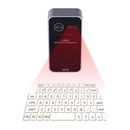 Laser Projection Bluetooth Keyboard, Mouse & Speaker by HitMyNeed