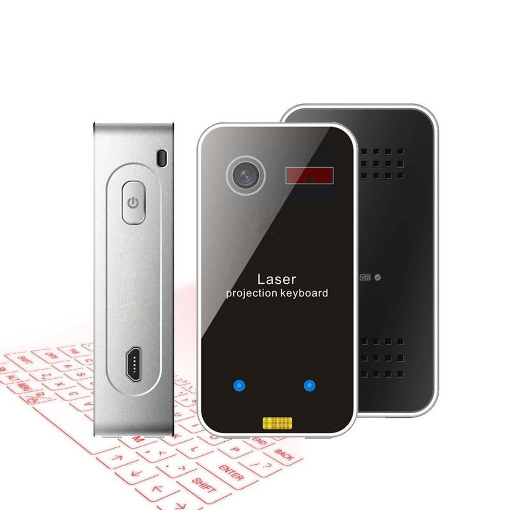 Laser Projection Bluetooth Keyboard, Mouse & Speaker by HitMyNeed