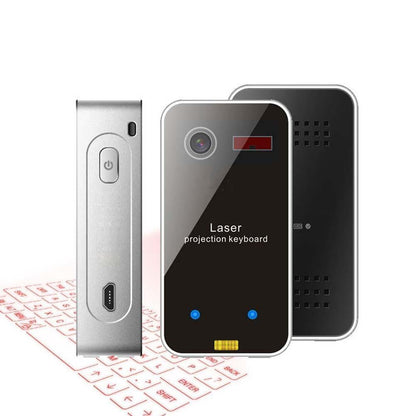 Laser Projection Bluetooth Keyboard, Mouse & Speaker by HitMyNeed
