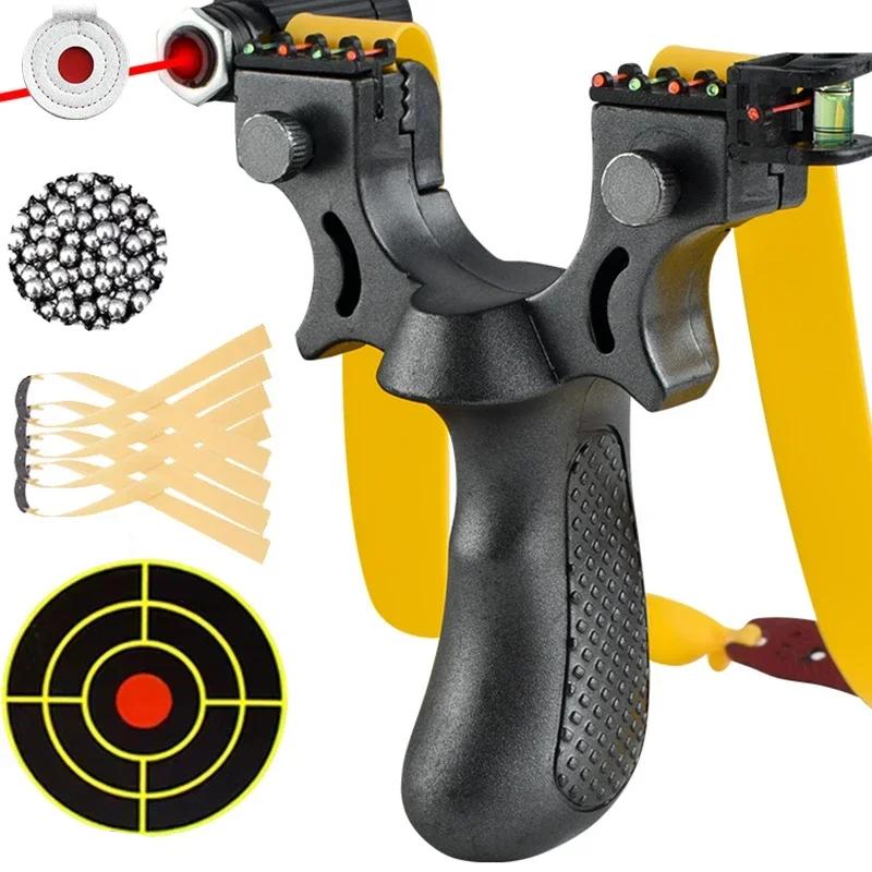 Laser Slingshot with High-Precision Sight for Hunting by HitMyNeed