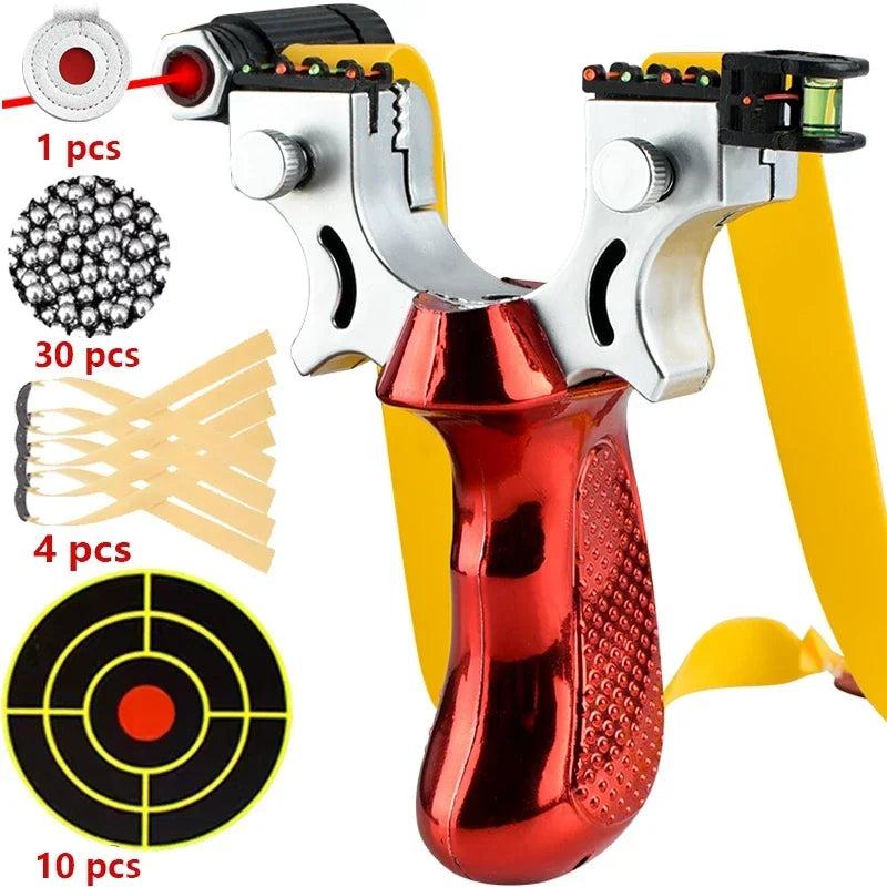 Laser Slingshot with High-Precision Sight for Hunting red02 by HitMyNeed