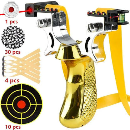 Laser Slingshot with High-Precision Sight for Hunting yellow02 by HitMyNeed