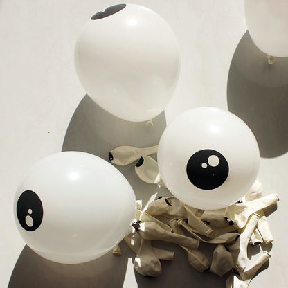 Latex Eyeball Balloons 5" (50 Pack) by HitMyNeed