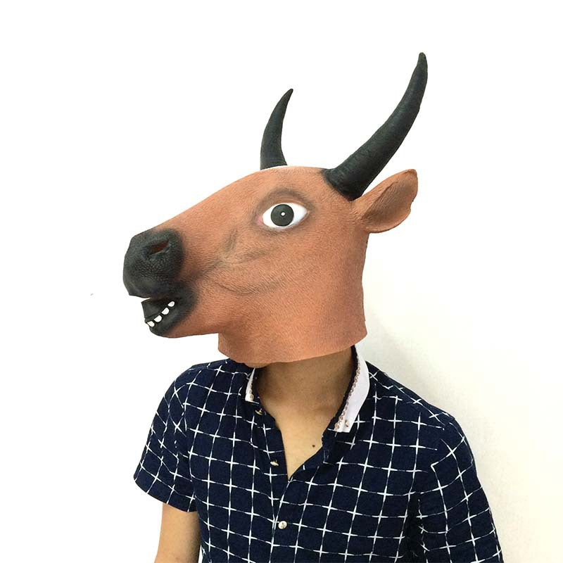 Latex Horse Head Mask Set for Halloween Cosplay 10 by HitMyNeed