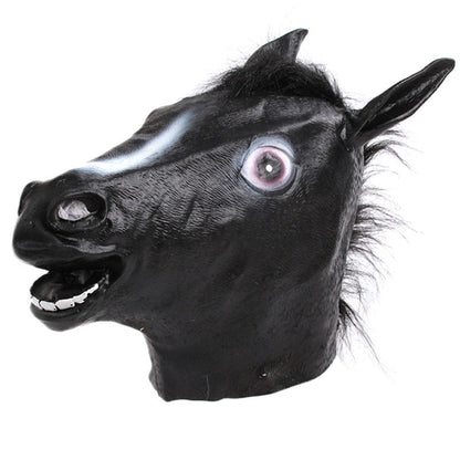 Latex Horse Head Mask Set for Halloween Cosplay 2 by HitMyNeed