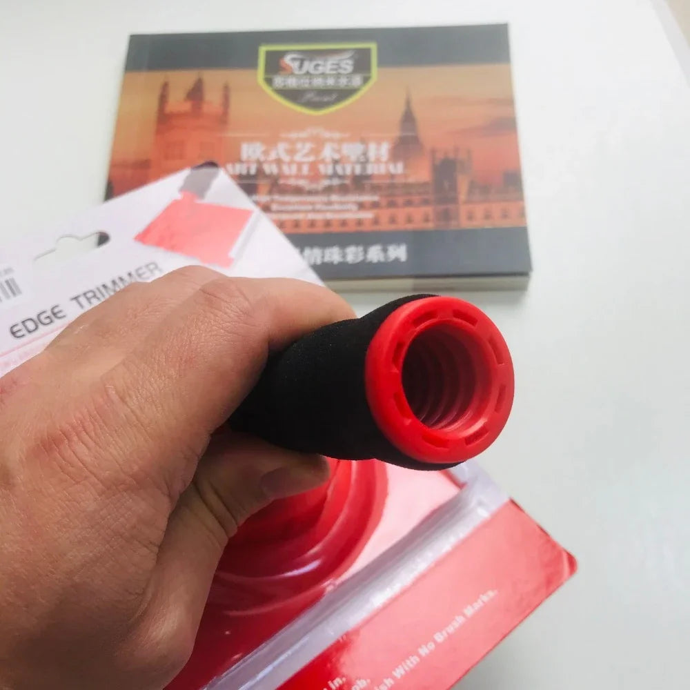 Latex Paint Edger Brush with Corner Trimmer Tool by HitMyNeed