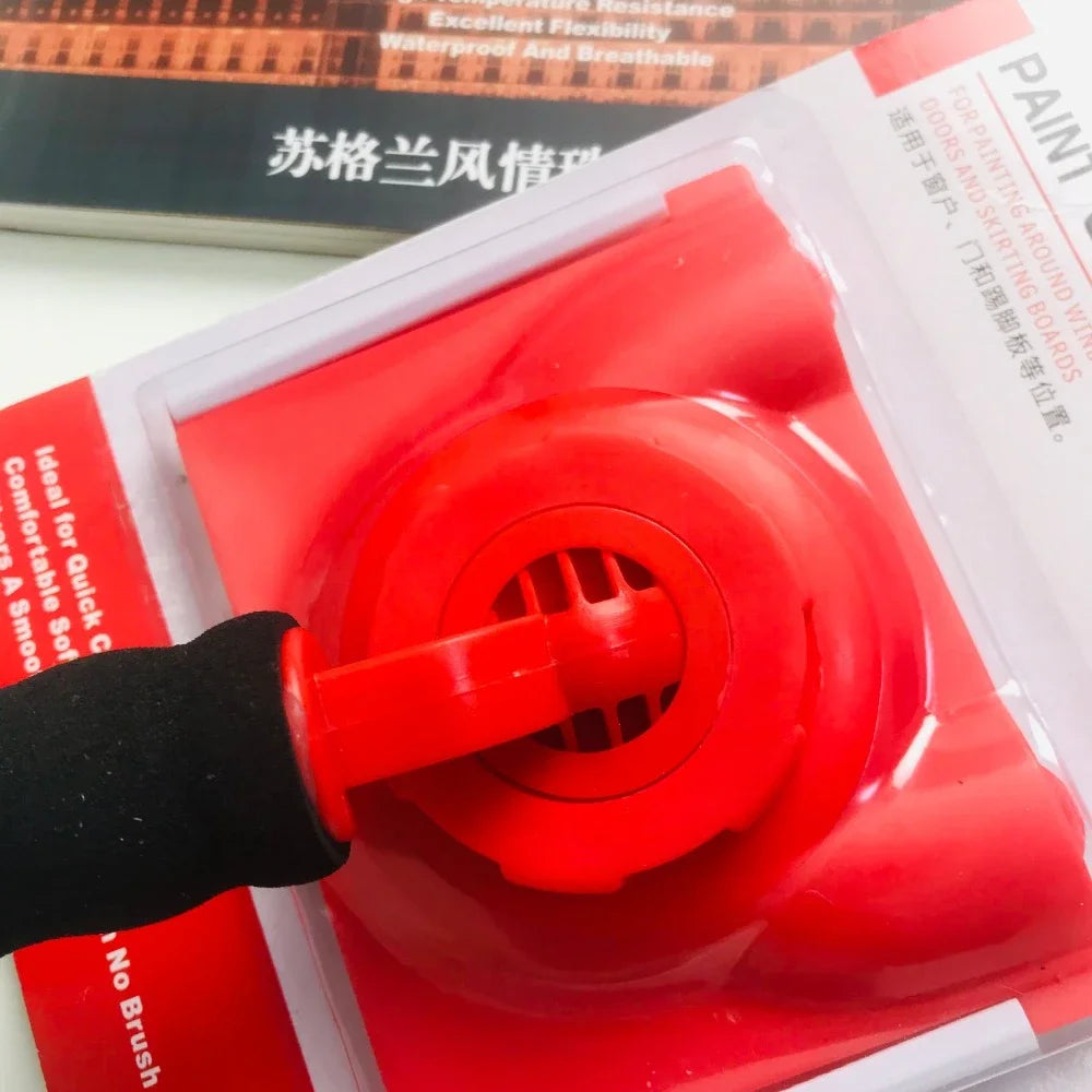 Latex Paint Edger Brush with Corner Trimmer Tool by HitMyNeed