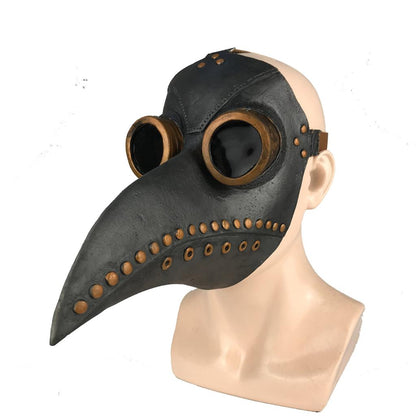 Latex Steampunk Plague Doctor Bird Mask by HitMyNeed
