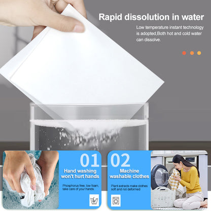 Laundry Detergent Sheets (30 Pack) by HitMyNeed