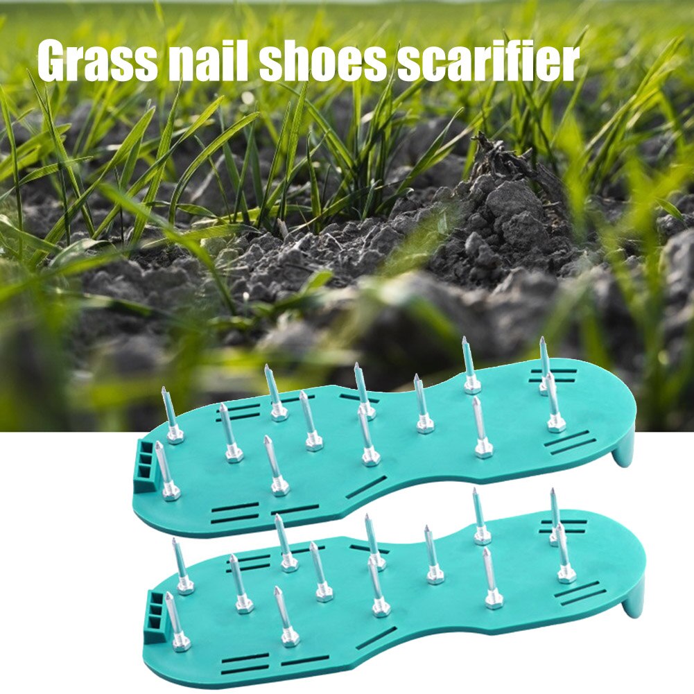 Lawn Aerator Spike Shoes with Adjustable Straps by HitMyNeed