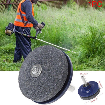 Lawn Mower Blade Sharpener Drill Attachment by HitMyNeed
