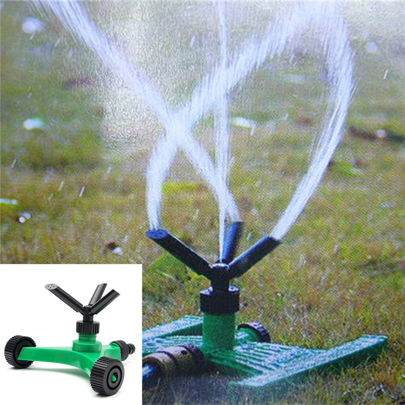 Lawn Sprinkler Garden Roller with 360° Coverage by HitMyNeed
