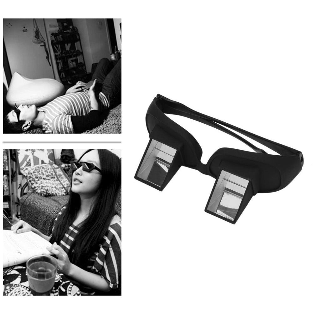 Lazy Glasses Periscope Lenses for Reading & TV by HitMyNeed