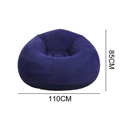 Lazy Inflatable Spherical Sofa Chair, 110cm by HitMyNeed