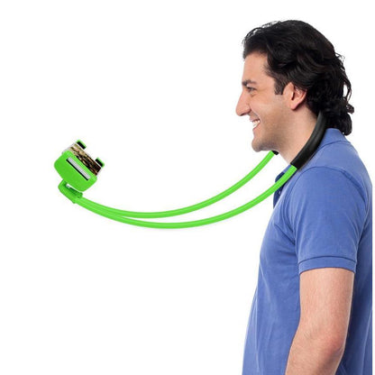 Lazy Neck Phone Holder Hands-Free Phone Mount by HitMyNeed