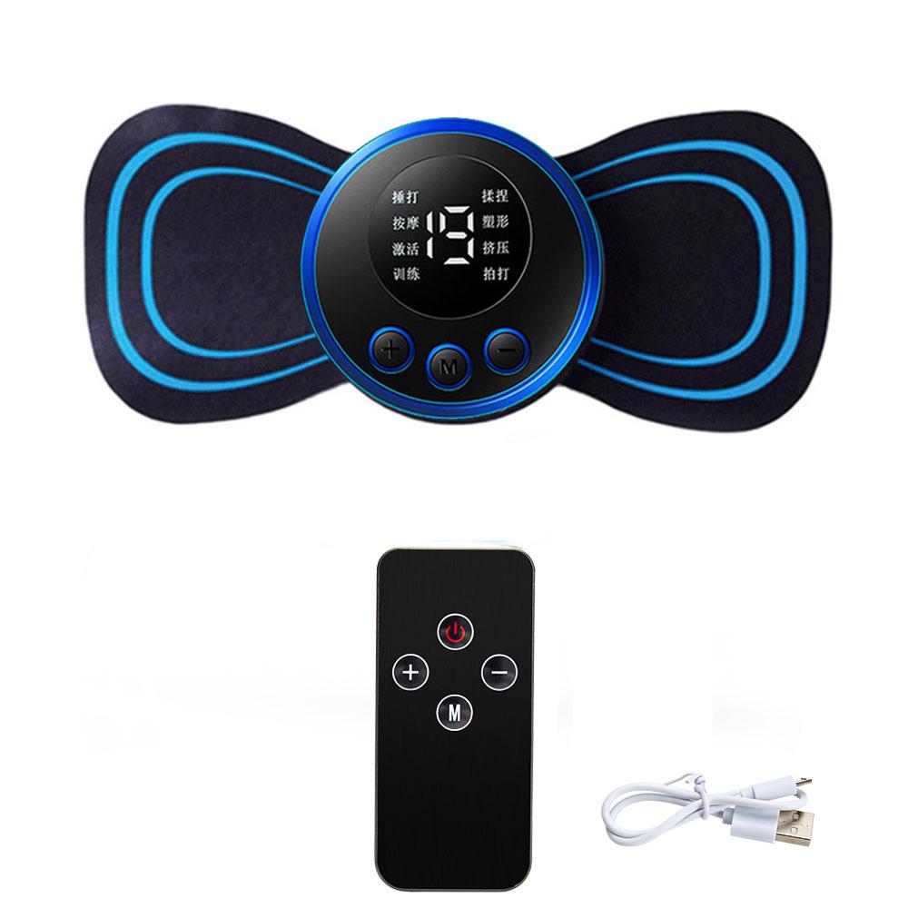 LCD Neck and Back Pulse Massager with Remote by HitMyNeed