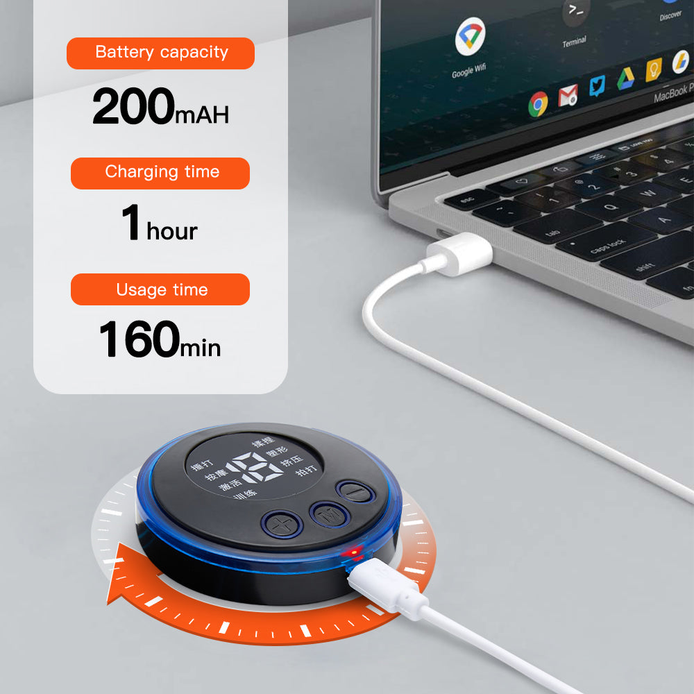 LCD Neck and Back Pulse Massager with Remote by HitMyNeed