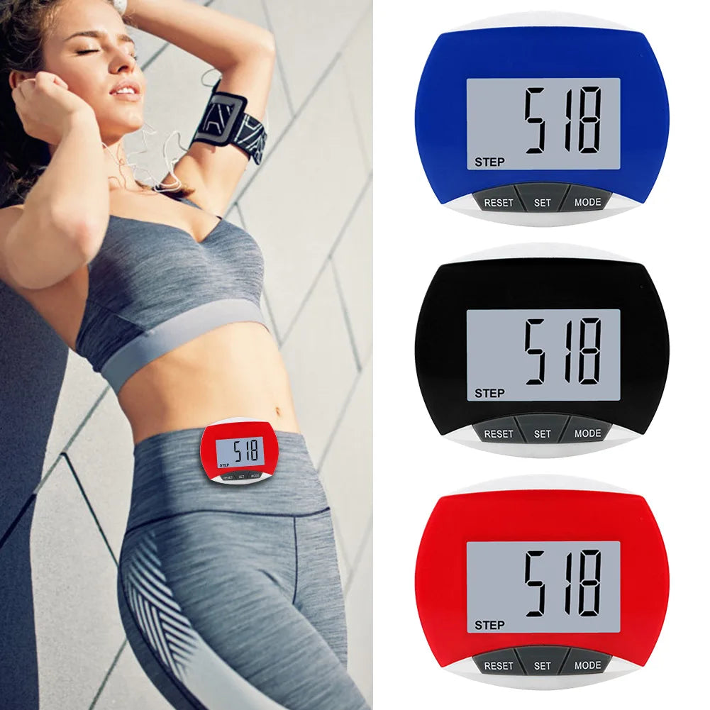 LCD Walking Step Pedometer with Distance & Calories by HitMyNeed