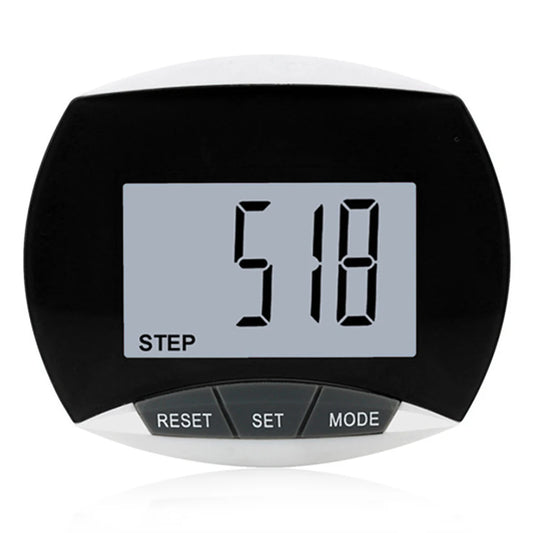 LCD Walking Step Pedometer with Distance & Calories black by HitMyNeed