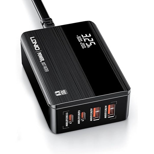 LDNIO A4808Q 65W 4-Port Desktop Fast Charger us by HitMyNeed