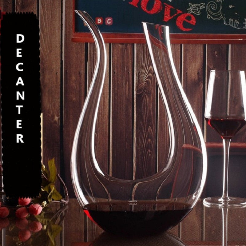 Lead-Free Glass Wine Decanter Jug 1500ml by HitMyNeed
