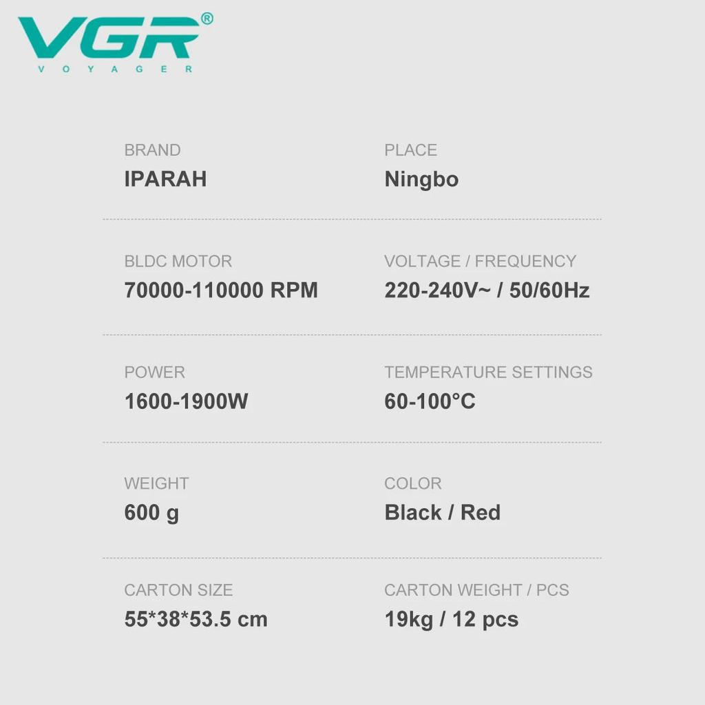 Leafless Professional Hair Dryer 110000 RPM V-401 by HitMyNeed