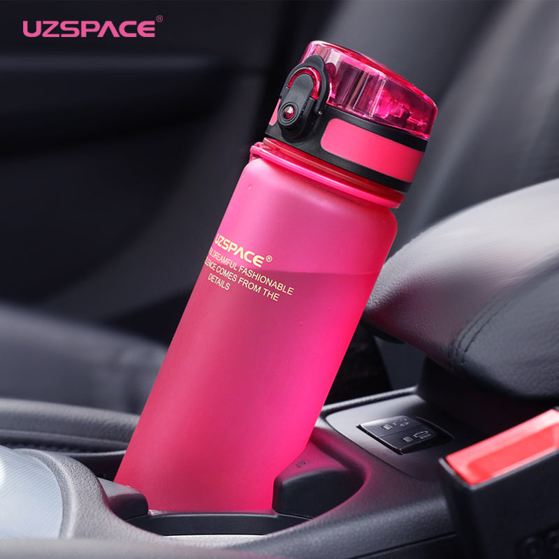 Leakproof Tritan Sports Water Bottle with Strap by HitMyNeed