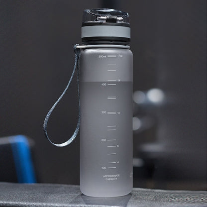 Leakproof Tritan Sports Water Bottle with Strap by HitMyNeed