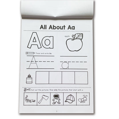 Learning and Writing Alphabet Worksheets A-Z by HitMyNeed