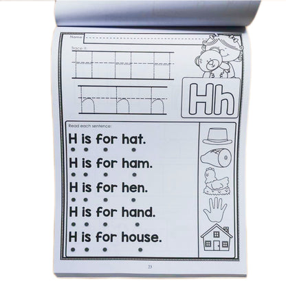 Learning and Writing Alphabet Worksheets A-Z by HitMyNeed