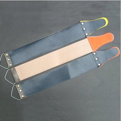 Leather and Canvas Hanging Strop Sharpening Tool by HitMyNeed