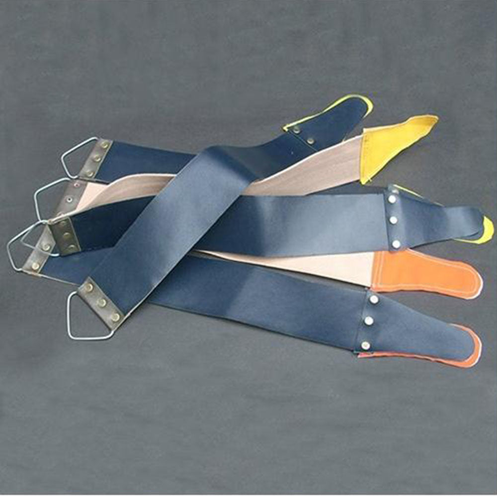 Leather and Canvas Hanging Strop Sharpening Tool by HitMyNeed