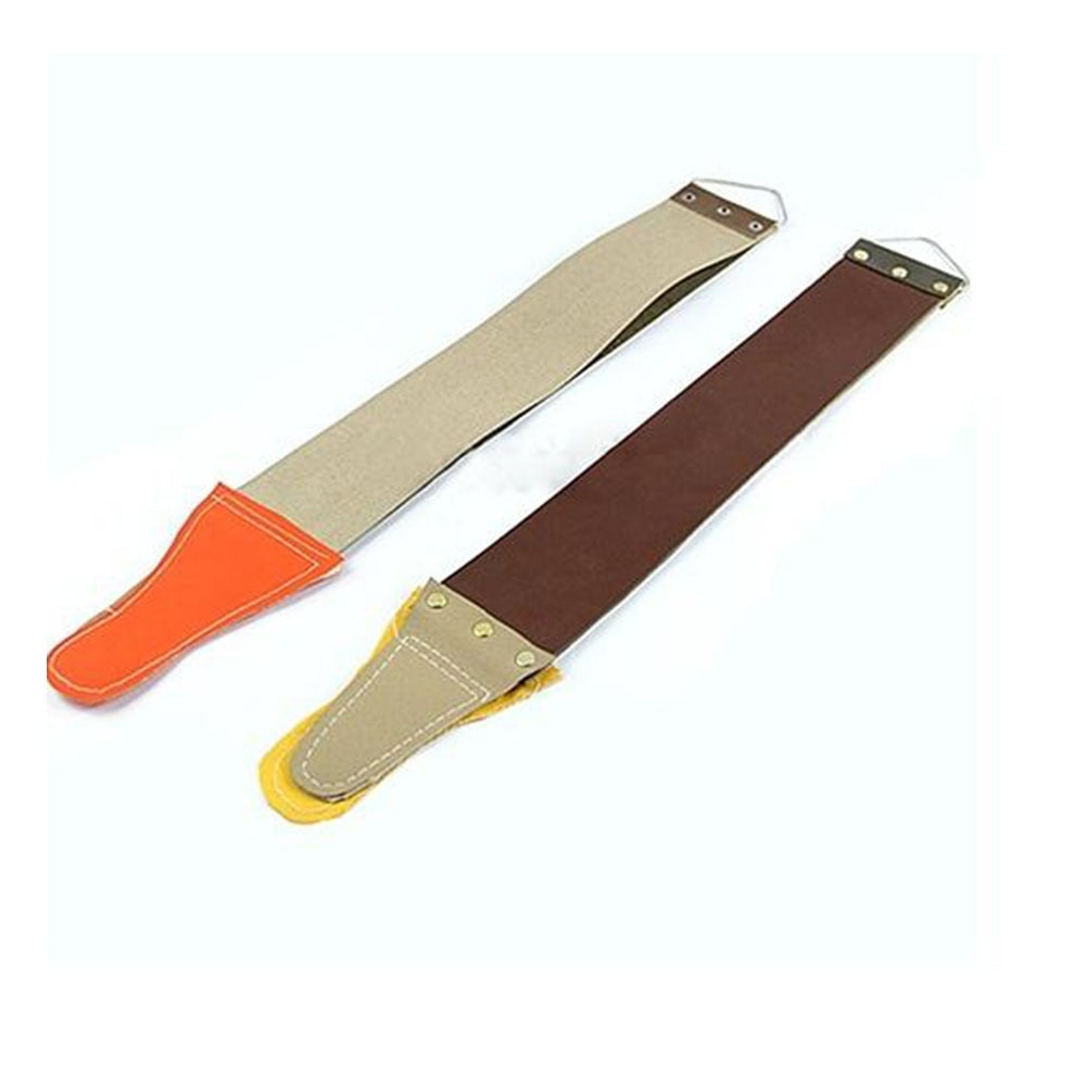 Leather and Canvas Hanging Strop Sharpening Tool by HitMyNeed