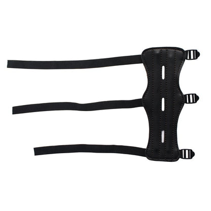 Leather Archery Arm Guard with Adjustable Straps by HitMyNeed