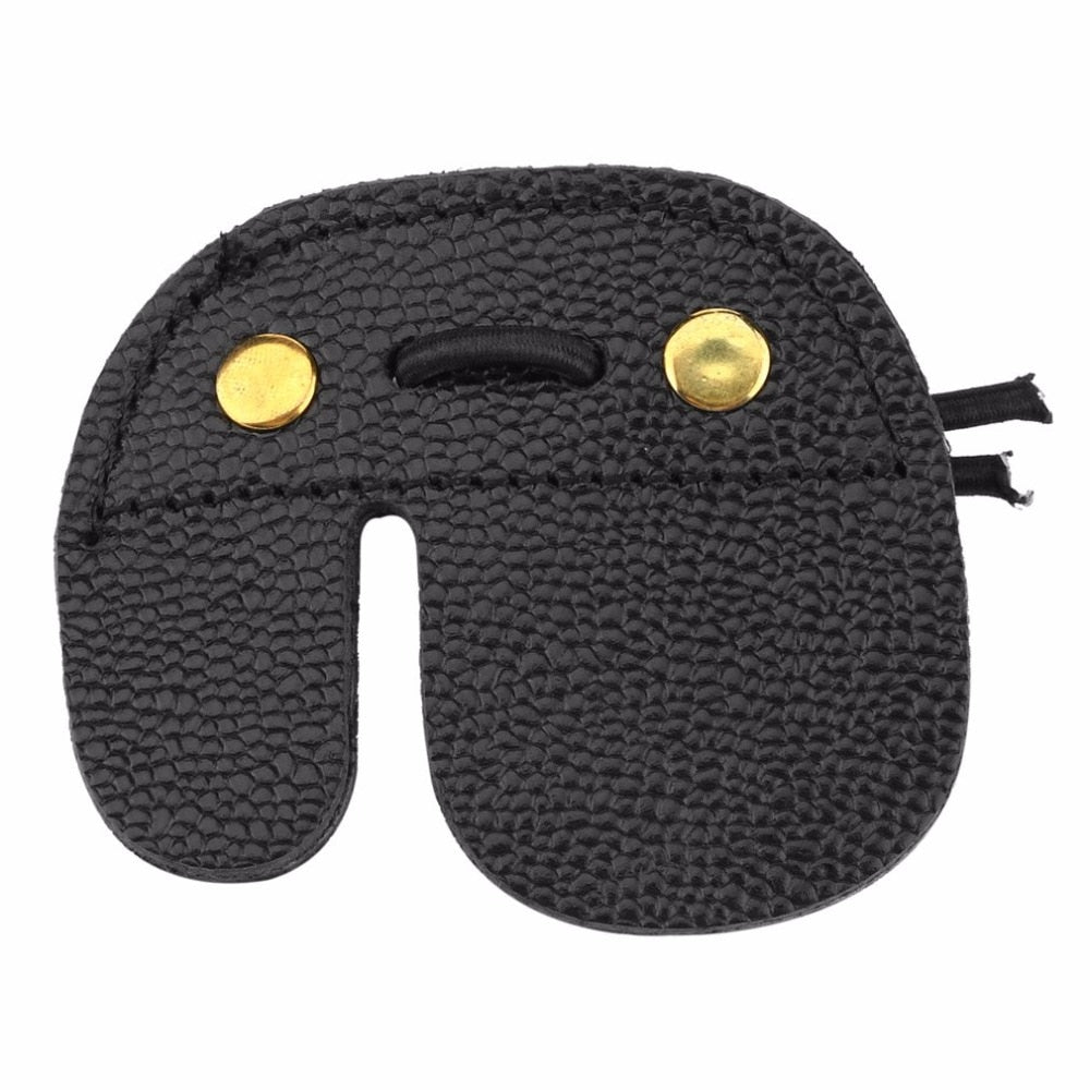 Leather Archery Finger Guard Hand Protector by HitMyNeed