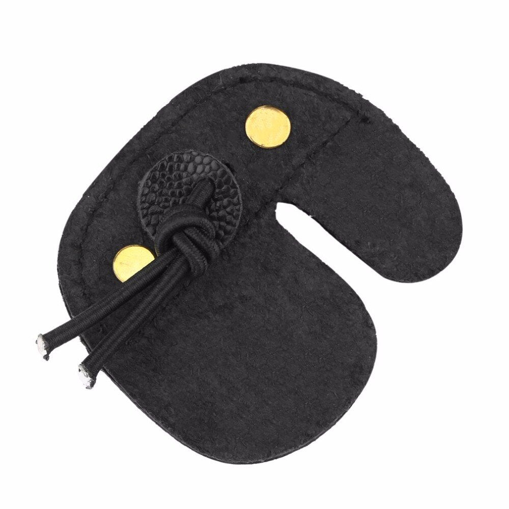 Leather Archery Finger Guard Hand Protector by HitMyNeed