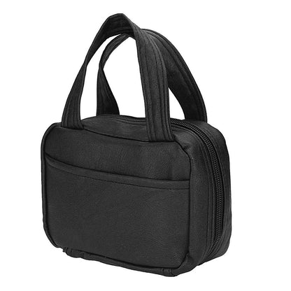 Leather Bible Cover Carry Bag with Handle by HitMyNeed