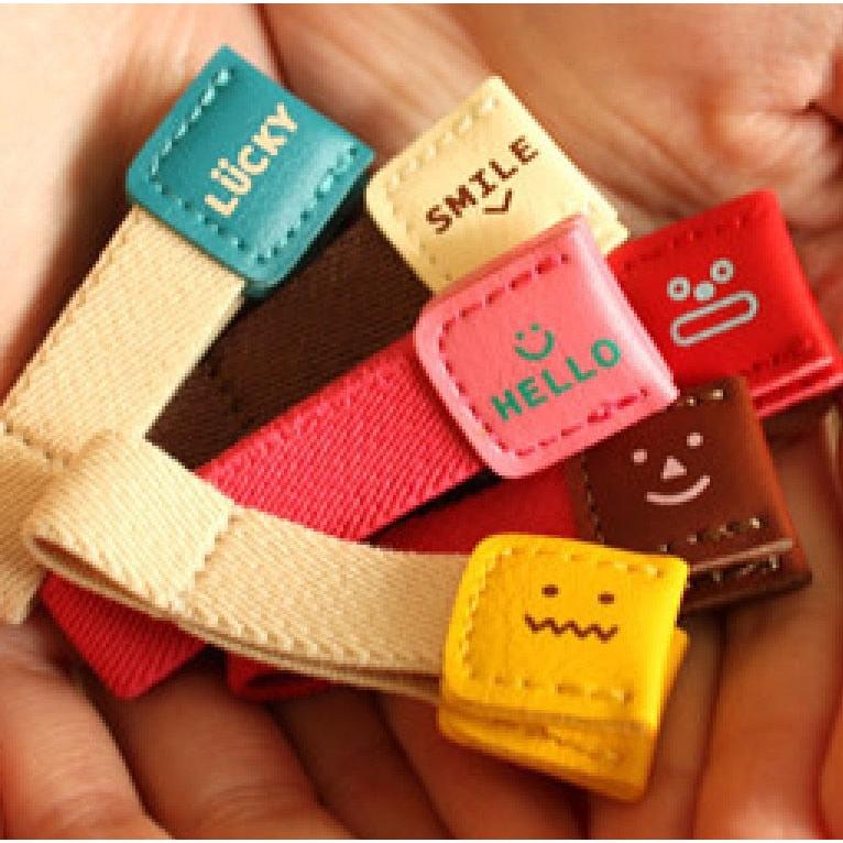 Leather Cable Winders Set, 6-Piece Cord Organizers by HitMyNeed