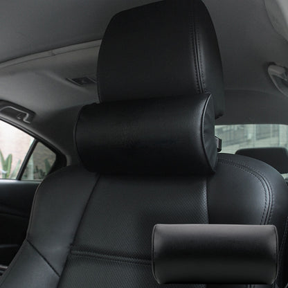 Leather Car Neck Rest Cushion Support by HitMyNeed