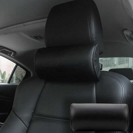 Leather Car Neck Rest Cushion Support by HitMyNeed