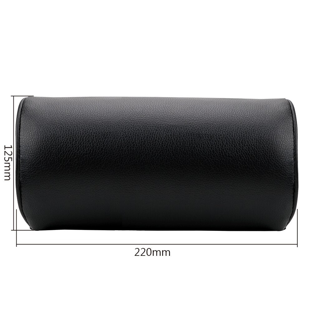 Leather Car Neck Rest Cushion Support by HitMyNeed