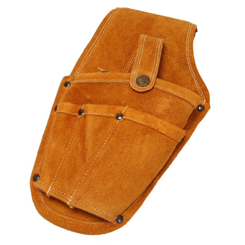 Leather Carpenter Nail Bag with Belt and Tool Holder by HitMyNeed