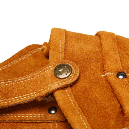 Leather Carpenter Nail Bag with Belt and Tool Holder by HitMyNeed