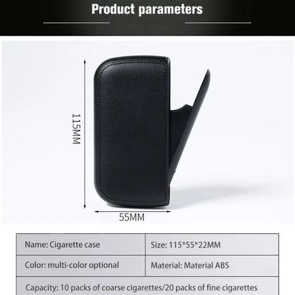 Leather Cigarette Case with USB Tungsten Lighter by HitMyNeed