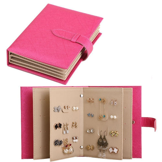 Leather Earring Storage Book Organizer, 42 Pairs by HitMyNeed