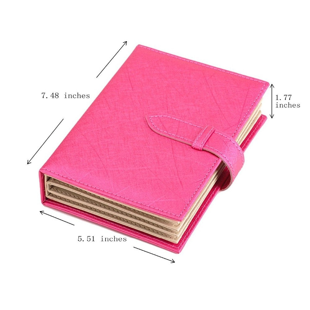 Leather Earring Storage Book Organizer, 42 Pairs by HitMyNeed
